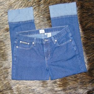 Vintage Calvin Klein Cropped Jeans (6)